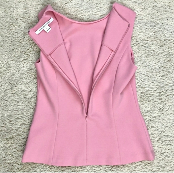 DVF Mallorie Pleated Top Sz 2EUC! - Picture 4 of 7